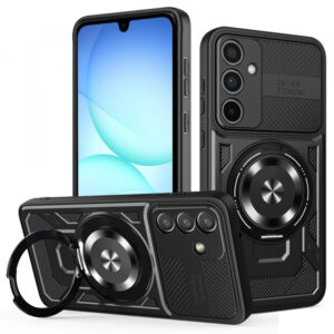 Husa pentru Samsung Galaxy A37 5G, Techsuit, RuggedCam, Gri Husa pentru Samsung Galaxy A37 5G, Techsuit, RuggedCam, Gri