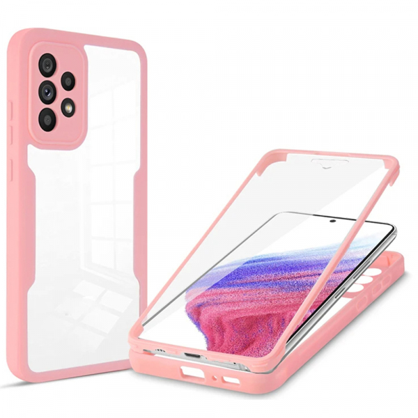 Husa pentru Samsung Galaxy A53 5G A536, Techsuit, ColorVerse 360, Albastra Husa pentru Samsung Galaxy A53 5G A536, Techsuit, ColorVerse 360, Albastra