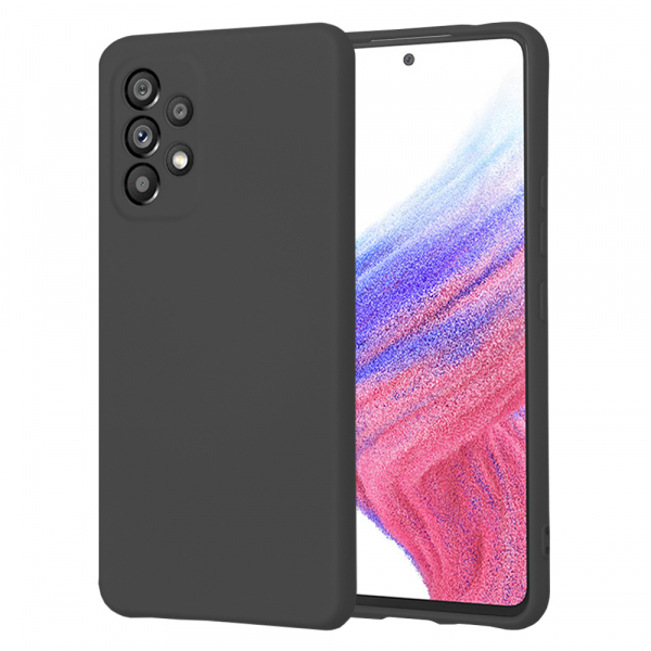Husa pentru Samsung Galaxy A53 5G A536, Techsuit, SoftFlex, Neagra Husa pentru Samsung Galaxy A53 5G A536, Techsuit, SoftFlex, Neagra