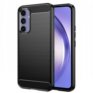 Husa pentru Samsung Galaxy A54 A546, Techsuit, Carbon, Neagra Husa pentru Samsung Galaxy A54 A546, Techsuit, Carbon, Neagra