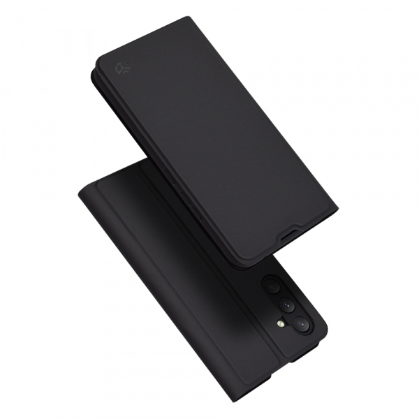 Husa pentru Samsung Galaxy A54 A546, Techsuit, Magskin Book, Neagra Husa pentru Samsung Galaxy A54 A546, Techsuit, Magskin Book, Neagra