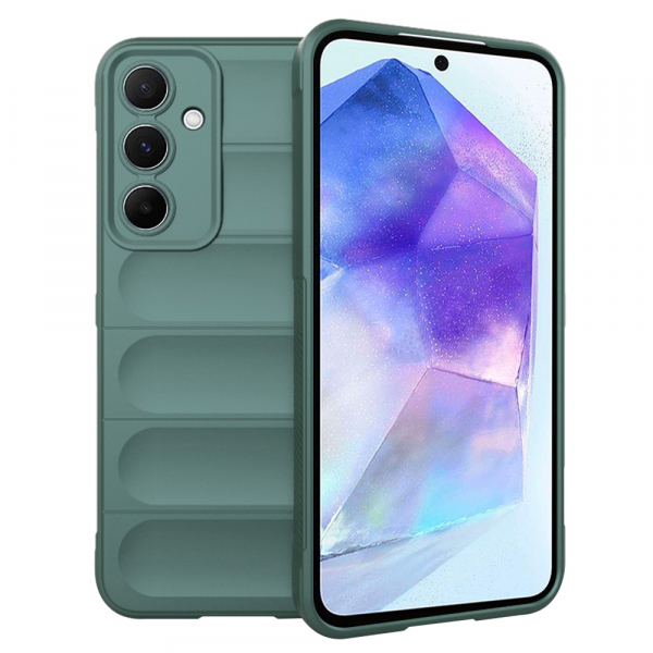 Husa pentru Samsung Galaxy A55 5G A556, Techsuit, Magic Shield, Mov Husa pentru Samsung Galaxy A55 5G A556, Techsuit, Magic Shield, Mov