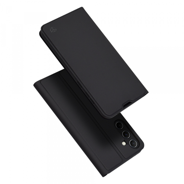 Husa pentru Samsung Galaxy A55 5G A556, Techsuit, Magskin Book, Neagra Husa pentru Samsung Galaxy A55 5G A556, Techsuit, Magskin Book, Neagra