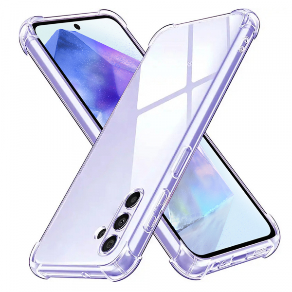 Husa pentru Samsung Galaxy A55 5G A556, Techsuit, Shockproof Clear, Transparenta Husa pentru Samsung Galaxy A55 5G A556, Techsuit, Shockproof Clear, Transparenta