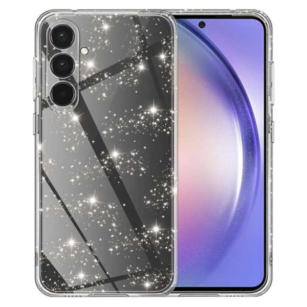 Husa pentru Samsung Galaxy A55 5G A556, Techsuit, SparkleSkin, Transparenta Husa pentru Samsung Galaxy A55 5G A556, Techsuit, SparkleSkin, Transparenta