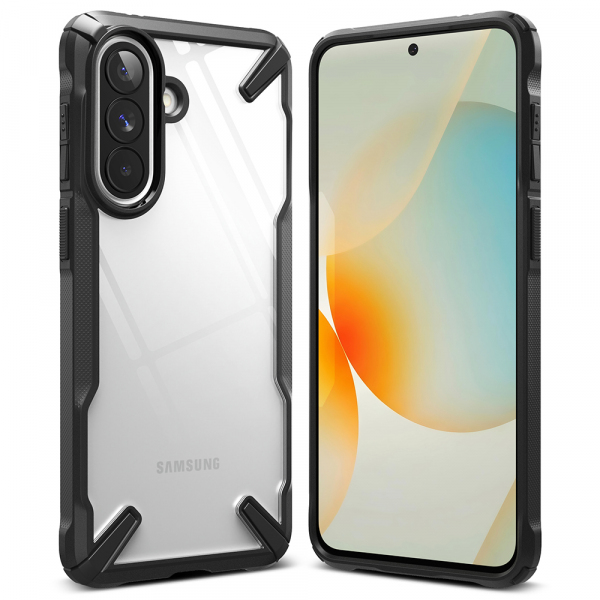 Husa pentru Samsung Galaxy A57 5G, Ringke, Fusion X, Neagra Husa pentru Samsung Galaxy A57 5G, Ringke, Fusion X, Neagra
