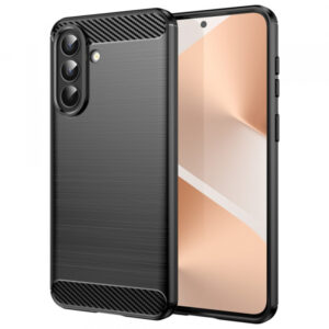 Husa pentru Samsung Galaxy A57 5G, Techsuit, Carbon Shield Pro, Neagra Husa pentru Samsung Galaxy A57 5G, Techsuit, Carbon Shield Pro, Neagra