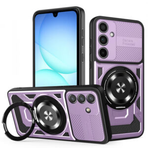 Husa pentru Samsung Galaxy A57 5G, Techsuit, RuggedCam, Gri Husa pentru Samsung Galaxy A57 5G, Techsuit, RuggedCam, Gri