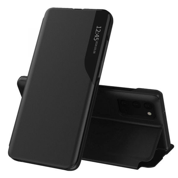 Husa pentru Samsung Galaxy S20 5G G981 / S20 G980, Techsuit, eFold, Neagra Husa pentru Samsung Galaxy S20 5G G981 / S20 G980, Techsuit, eFold, Neagra