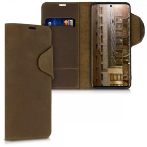 Husa pentru Samsung Galaxy S20, Piele naturala, Maro, 51445.05 Husa pentru Samsung Galaxy S20, Piele naturala, Maro, 51445.05