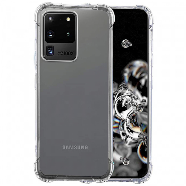 Husa pentru Samsung Galaxy S20 Ultra 5G G988 / S20 Ultra G988, Techsuit, Shockproof Clear, Neagra Husa pentru Samsung Galaxy S20 Ultra 5G G988 / S20 Ultra G988, Techsuit, Shockproof Clear, Neagra