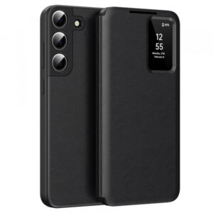 Husa pentru Samsung Galaxy S22 5G S901, Techsuit, SmartView, Mov Husa pentru Samsung Galaxy S22 5G S901, Techsuit, SmartView, Mov