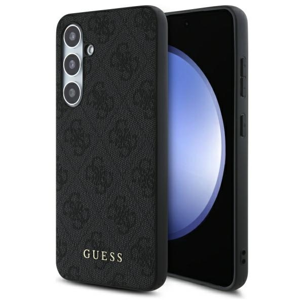 Husa pentru Samsung Galaxy S24 FE S721, Guess, 4G Classic, Maro Husa pentru Samsung Galaxy S24 FE S721, Guess, 4G Classic, Maro