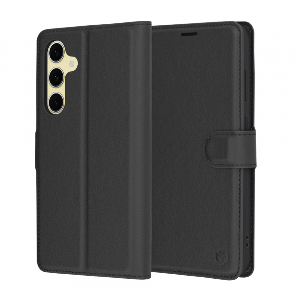 Husa pentru Samsung Galaxy S24 FE S721, Techsuit, Leather Folio, Maro Husa pentru Samsung Galaxy S24 FE S721, Techsuit, Leather Folio, Maro