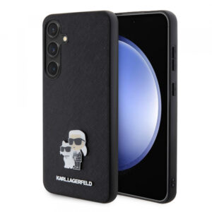 Husa pentru Samsung Galaxy S24+ S926, Karl Lagerfeld, Glitter Karl & Choupette, Neagra Transparenta Husa pentru Samsung Galaxy S24+ S926, Karl Lagerfeld, Glitter Karl & Choupette, Neagra Transparenta