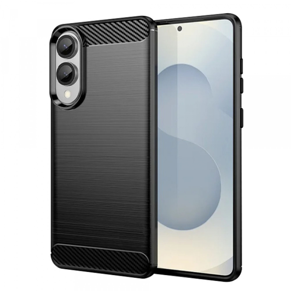 Husa pentru Samsung Galaxy S25 Edge S937, Techsuit, CarbonFiber, Neagra Husa pentru Samsung Galaxy S25 Edge S937, Techsuit, CarbonFiber, Neagra