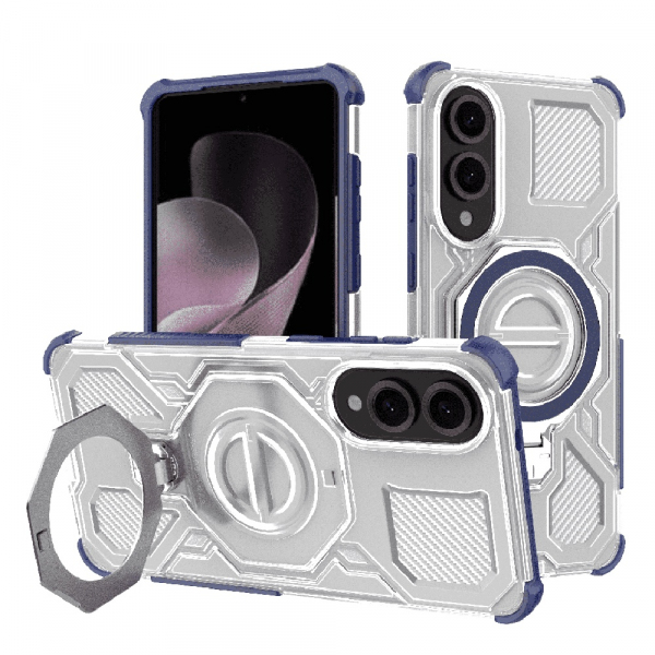 Husa pentru Samsung Galaxy S25 Edge S937, Techsuit, Carbon Shield Pro, Albastra Husa pentru Samsung Galaxy S25 Edge S937, Techsuit, Carbon Shield Pro, Albastra