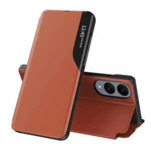 Husa pentru Samsung Galaxy S25 Edge S937, Techsuit, eFold, Portocalie Husa pentru Samsung Galaxy S25 Edge S937, Techsuit, eFold, Portocalie