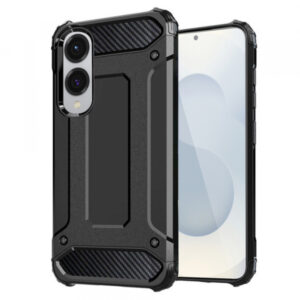 Husa pentru Samsung Galaxy S25 Edge S937, Techsuit, Hybrid Armor, Neagra Husa pentru Samsung Galaxy S25 Edge S937, Techsuit, Hybrid Armor, Neagra