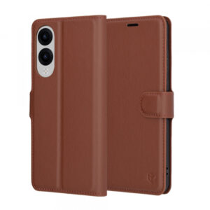 Husa pentru Samsung Galaxy S25 Edge S937, Techsuit, Leather Folio, Maro Husa pentru Samsung Galaxy S25 Edge S937, Techsuit, Leather Folio, Maro