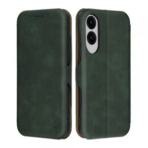 Husa pentru Samsung Galaxy S25 Edge S937, Techsuit, Safe Wallet Plus, Verde Husa pentru Samsung Galaxy S25 Edge S937, Techsuit, Safe Wallet Plus, Verde