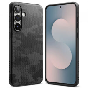 Husa pentru Samsung Galaxy S25 FE, Ringke, Onyx, Camuflaj Husa pentru Samsung Galaxy S25 FE, Ringke, Onyx, Camuflaj