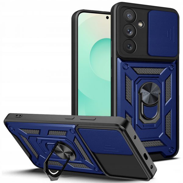 Husa pentru Samsung Galaxy S25 FE, Techsuit, CamShield, Albastra Husa pentru Samsung Galaxy S25 FE, Techsuit, CamShield, Albastra