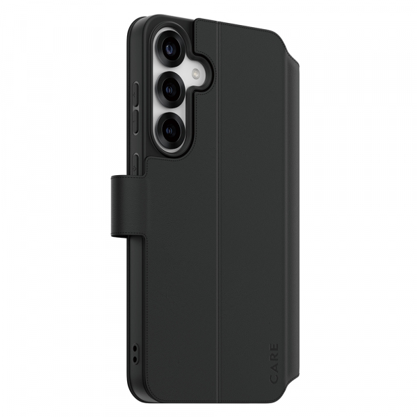 Husa pentru Samsung Galaxy S25+ S936, PanzerGlass, Care Feature Kickstand Wallet, Neagra Husa pentru Samsung Galaxy S25+ S936, PanzerGlass, Care Feature Kickstand Wallet, Neagra