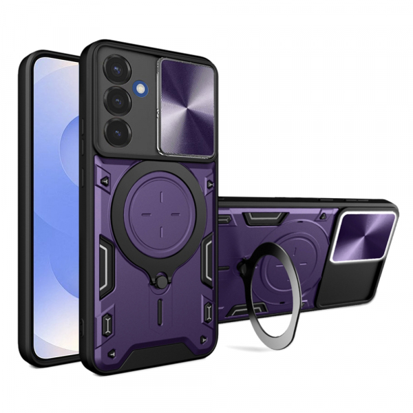 Husa pentru Samsung Galaxy S25 S931, Techsuit, CamGuard Pro, Roz Aurie Husa pentru Samsung Galaxy S25 S931, Techsuit, CamGuard Pro, Roz Aurie