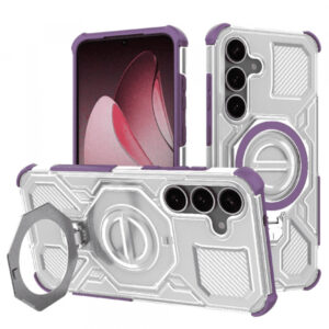 Husa pentru Samsung Galaxy S25 S931, Techsuit, Carbon Shield Pro, Mov Husa pentru Samsung Galaxy S25 S931, Techsuit, Carbon Shield Pro, Mov