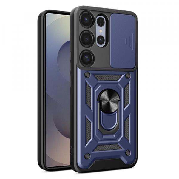 Husa MagSafe pentru Samsung Galaxy S25 Ultra S938, Techsuit, HoneyComb Shield, Albastra Husa MagSafe pentru Samsung Galaxy S25 Ultra S938, Techsuit, HoneyComb Shield, Albastra