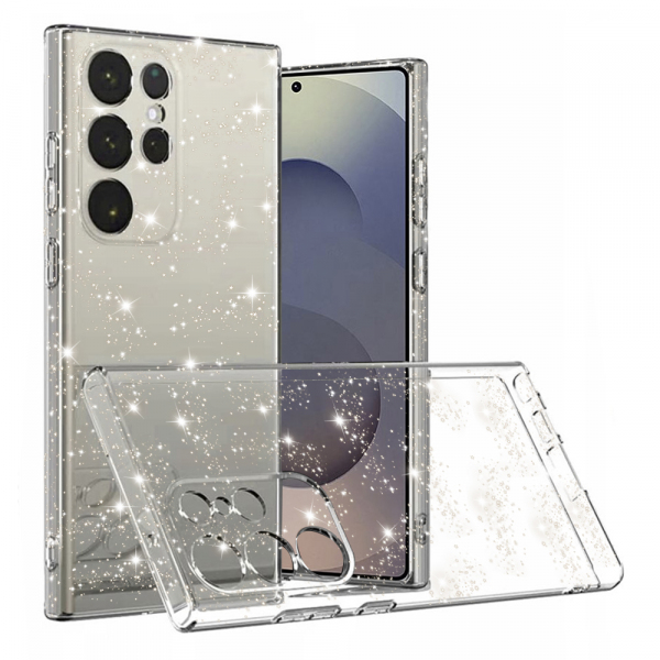 Husa pentru Samsung Galaxy S25 Ultra S938, Techsuit, SparkleSkin, Transparenta Husa pentru Samsung Galaxy S25 Ultra S938, Techsuit, SparkleSkin, Transparenta