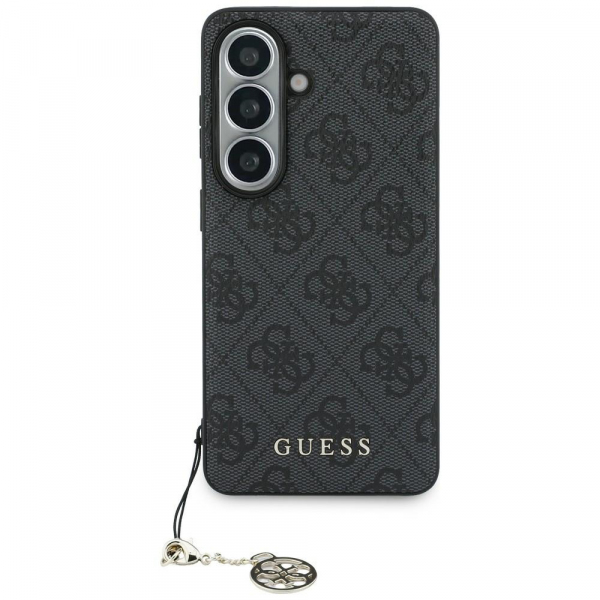 Husa pentru Samsung Galaxy S26 S942, Guess, 4G Classic Logo Charm (Negru) Husa pentru Samsung Galaxy S26 S942, Guess, 4G Classic Logo Charm (Negru)