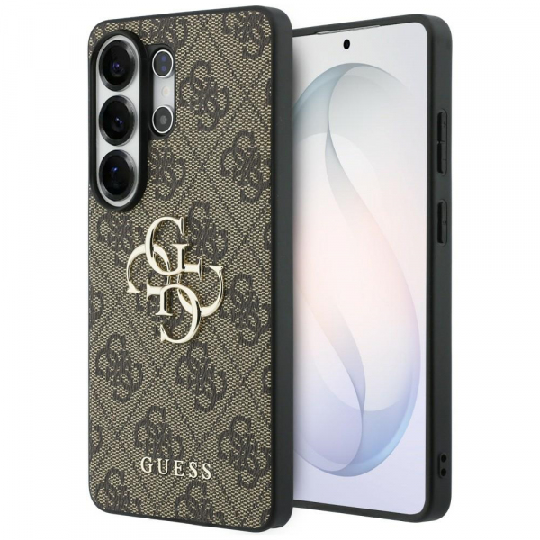 Husa pentru Samsung Galaxy S26 Ultra S948, Guess, 4G Classic Logo Charm (Maro) Husa pentru Samsung Galaxy S26 Ultra S948, Guess, 4G Classic Logo Charm (Maro)