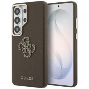 Husa pentru Samsung Galaxy S26 Ultra S948, Guess, 4G Grained Big and Classic Logo, Neagra Husa pentru Samsung Galaxy S26 Ultra S948, Guess, 4G Grained Big and Classic Logo, Neagra