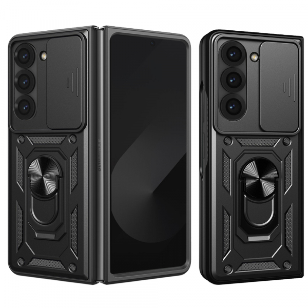 Husa Techsuit CamShield pentru Samsung Galaxy Z Fold6 F956 (Roz/Negru) Husa Techsuit CamShield pentru Samsung Galaxy Z Fold6 F956 (Roz/Negru)