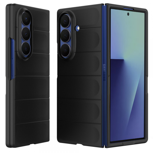 Husa pentru Samsung Galaxy Z Fold7 F966, Techsuit, Magic Shield, Neagra Husa pentru Samsung Galaxy Z Fold7 F966, Techsuit, Magic Shield, Neagra