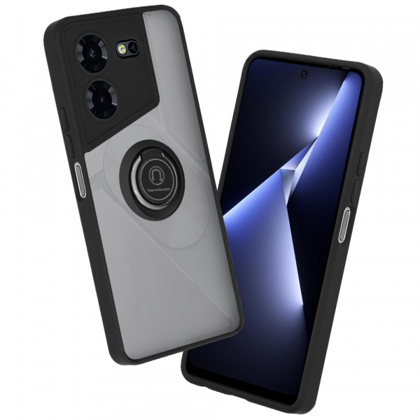 Husa pentru Tecno Pova 5 Pro, Techsuit, Glinth, Neagra Husa pentru Tecno Pova 5 Pro, Techsuit, Glinth, Neagra