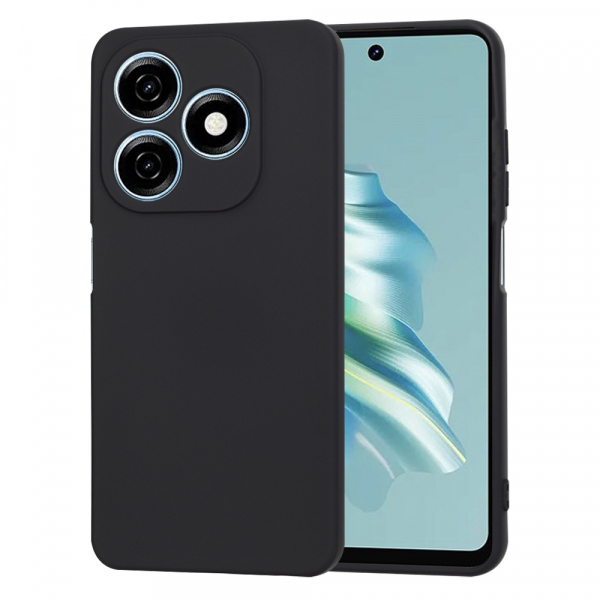 Husa pentru Tecno Spark 20, Techsuit, SoftFlex, Neagra Husa pentru Tecno Spark 20, Techsuit, SoftFlex, Neagra