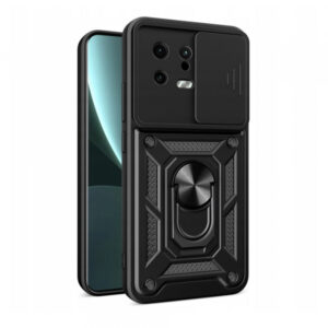 Husa pentru Xiaomi 13, Techsuit, CamShield, Neagra Husa pentru Xiaomi 13, Techsuit, CamShield, Neagra
