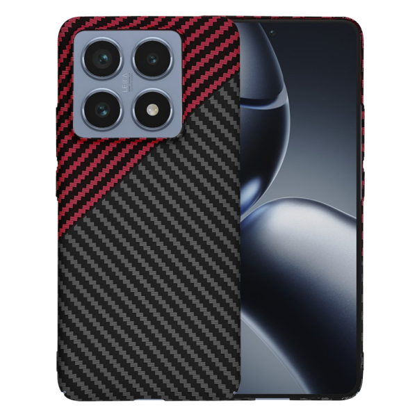 Husa pentru Xiaomi 14T Pro, Techsuit, Carbonite FiberShell, Turcoaz Husa pentru Xiaomi 14T Pro, Techsuit, Carbonite FiberShell, Turcoaz
