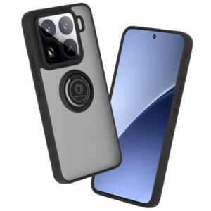 Husa pentru Xiaomi 15 Pro, Techsuit, Glinth, Neagra Husa pentru Xiaomi 15 Pro, Techsuit, Glinth, Neagra