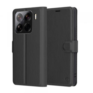 Husa pentru Xiaomi 15 Pro, Techsuit, Leather Folio, Neagra Husa pentru Xiaomi 15 Pro, Techsuit, Leather Folio, Neagra