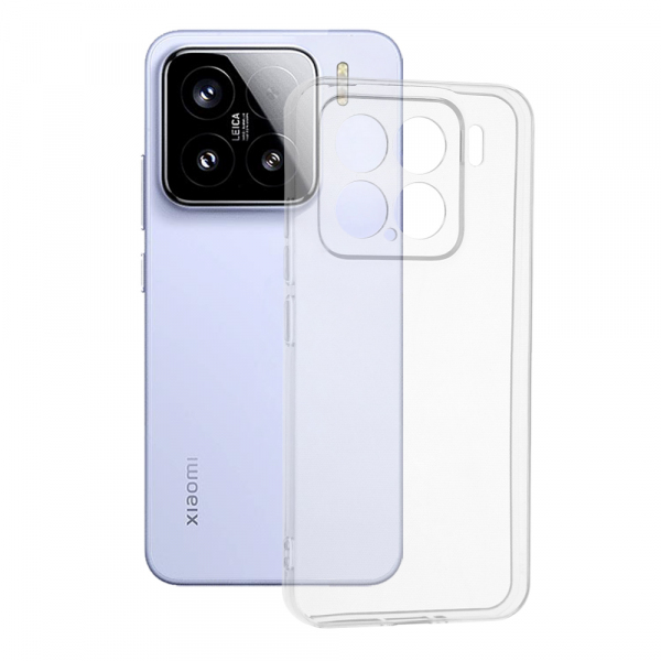Husa pentru Xiaomi 15, Techsuit, Clear, Transparenta Husa pentru Xiaomi 15, Techsuit, Clear, Transparenta