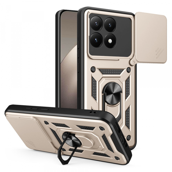 Husa pentru Xiaomi 15T, Techsuit, CamShield, Verde Husa pentru Xiaomi 15T, Techsuit, CamShield, Verde