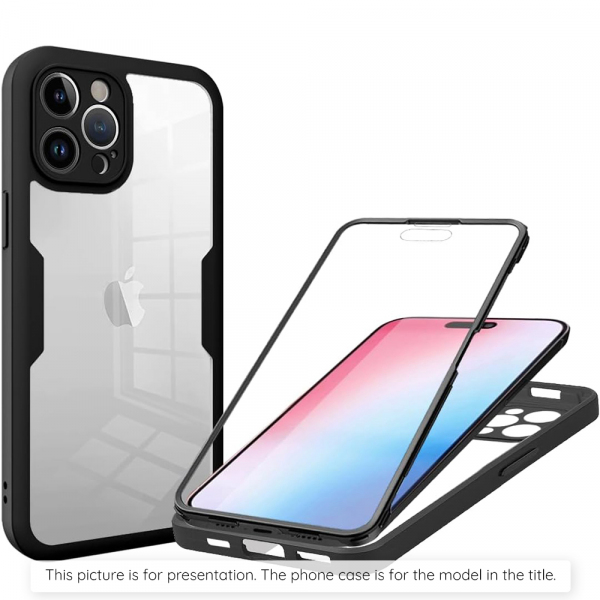 Husa pentru Xiaomi 15T, Techsuit, ColorVerse 360, Neagra Husa pentru Xiaomi 15T, Techsuit, ColorVerse 360, Neagra