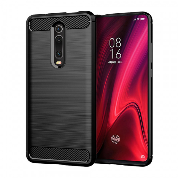 Husa pentru Xiaomi Mi 9T Pro / 9T / Redmi K20 Pro / K20, Techsuit, Carbon, Neagra Husa pentru Xiaomi Mi 9T Pro / 9T / Redmi K20 Pro / K20, Techsuit, Carbon, Neagra