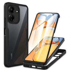 Husa pentru Xiaomi Poco C65 / Redmi 13C, Techsuit, ColorVerse 360, Neagra Husa pentru Xiaomi Poco C65 / Redmi 13C, Techsuit, ColorVerse 360, Neagra