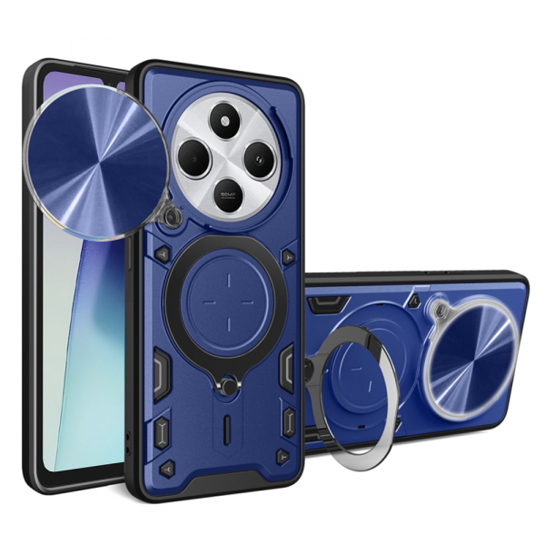 Husa pentru Xiaomi Poco C75 / Redmi 14C, Techsuit, CamGuard Pro, Mov Husa pentru Xiaomi Poco C75 / Redmi 14C, Techsuit, CamGuard Pro, Mov