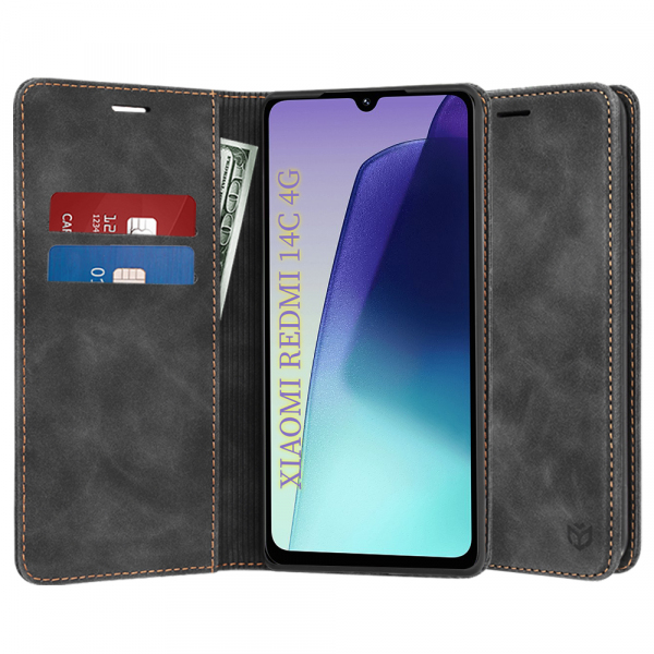 Husa pentru Xiaomi Poco C75 / Redmi 14C, Techsuit, Confy, Neagra Husa pentru Xiaomi Poco C75 / Redmi 14C, Techsuit, Confy, Neagra